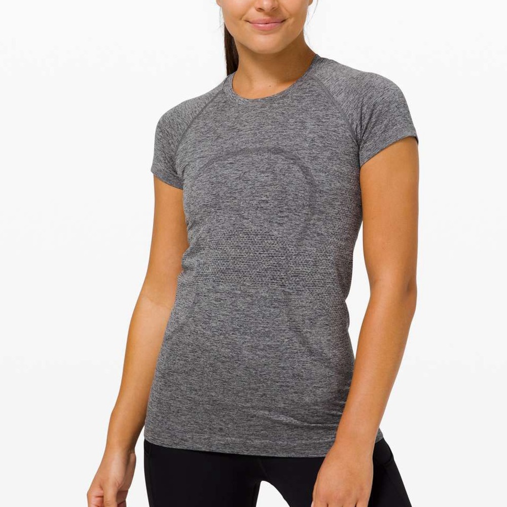 LULULEMON GREY SWIFTLY TECH 2.0 GREY SHORT SLEEVE TEE! (Never worn!)